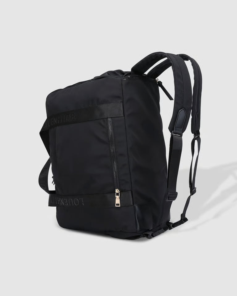 Jenn Nylon Travel Bag- Black