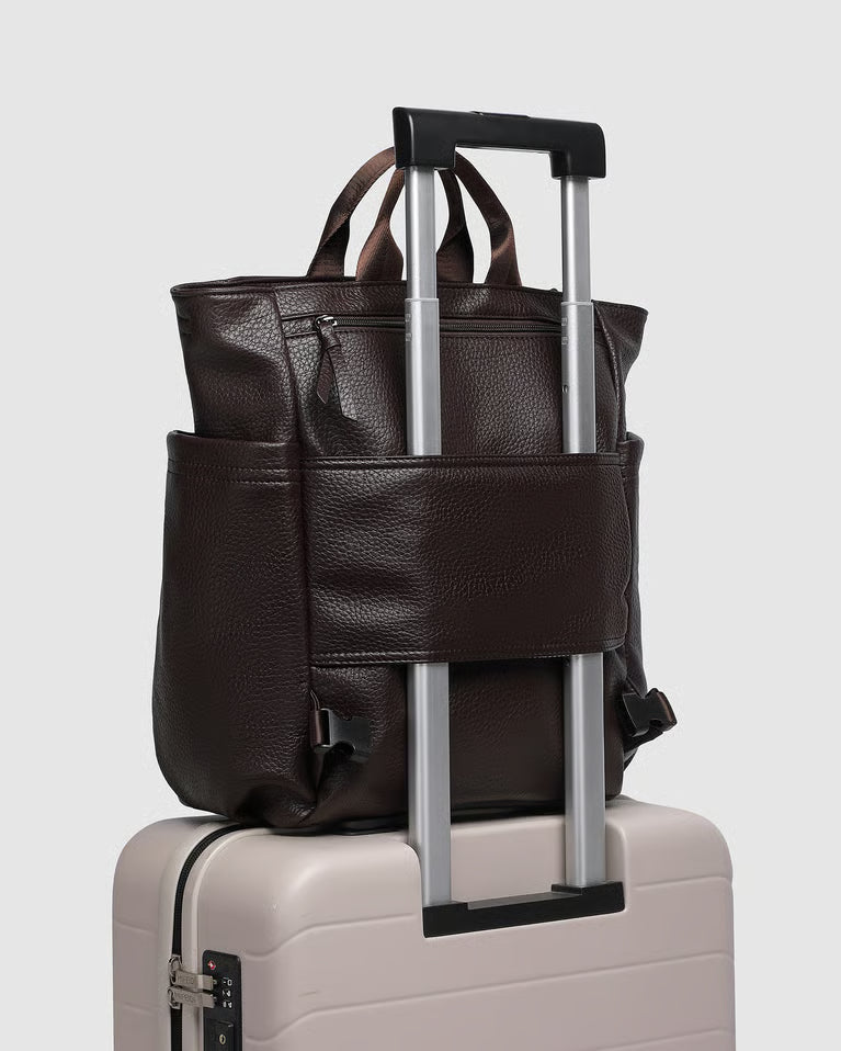 Bronx Backpack- Chocolate