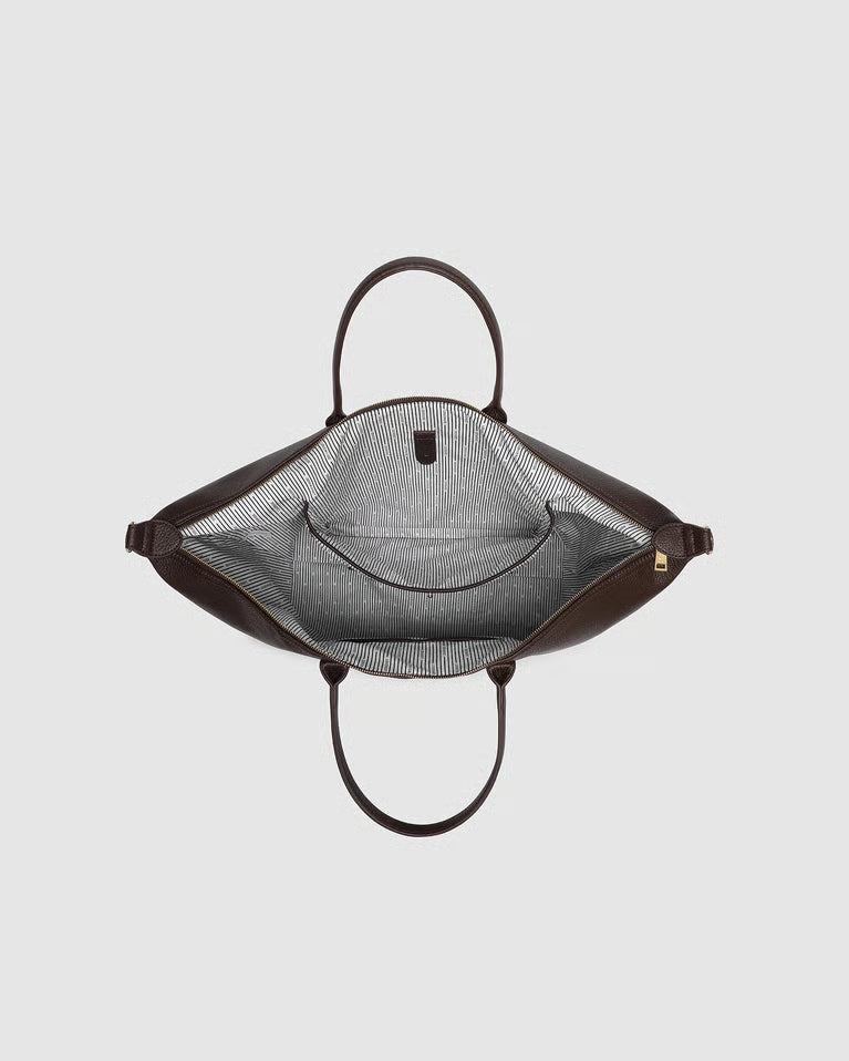 Naomi Clutch Shoulder Bag- Chocolate