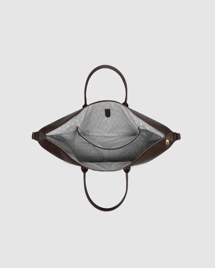 Naomi Clutch Shoulder Bag- Chocolate