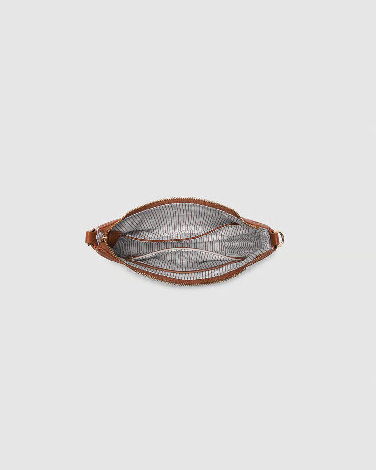 Claudia Shoulder Bag- Tan