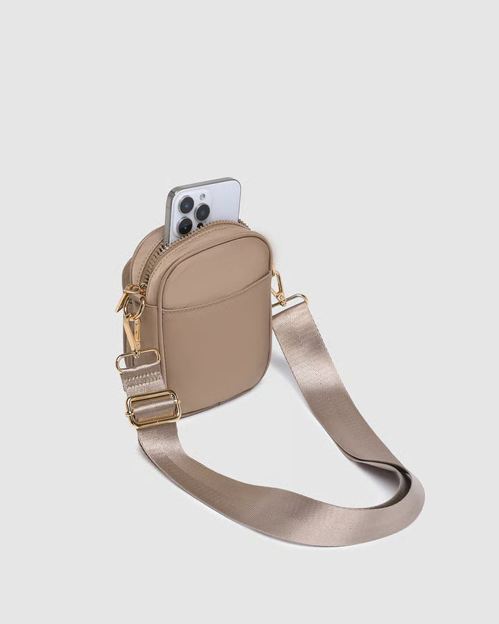 Lyla Phone Bag- Mocha
