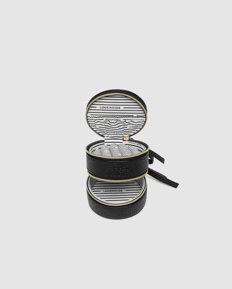 Sofia Jewelry Case- Black