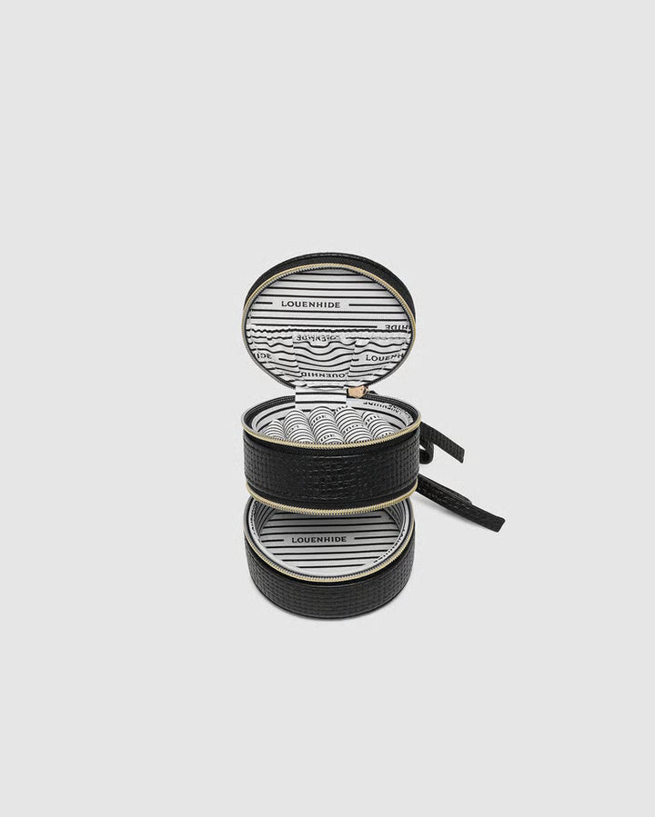 Sofia Jewelry Case- Black