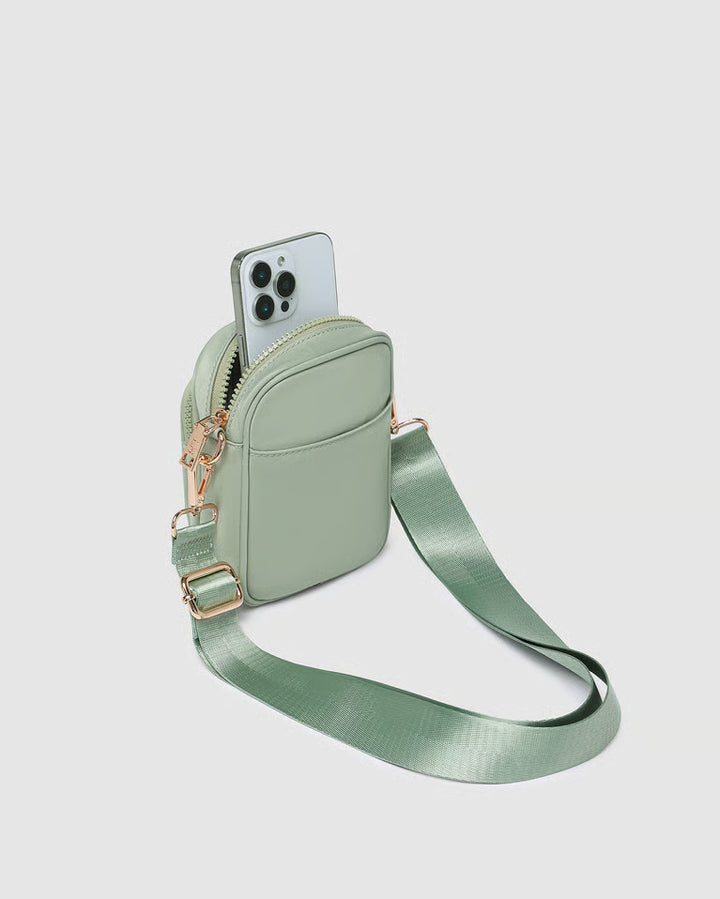 Lyla Phone Bag- Sage Green