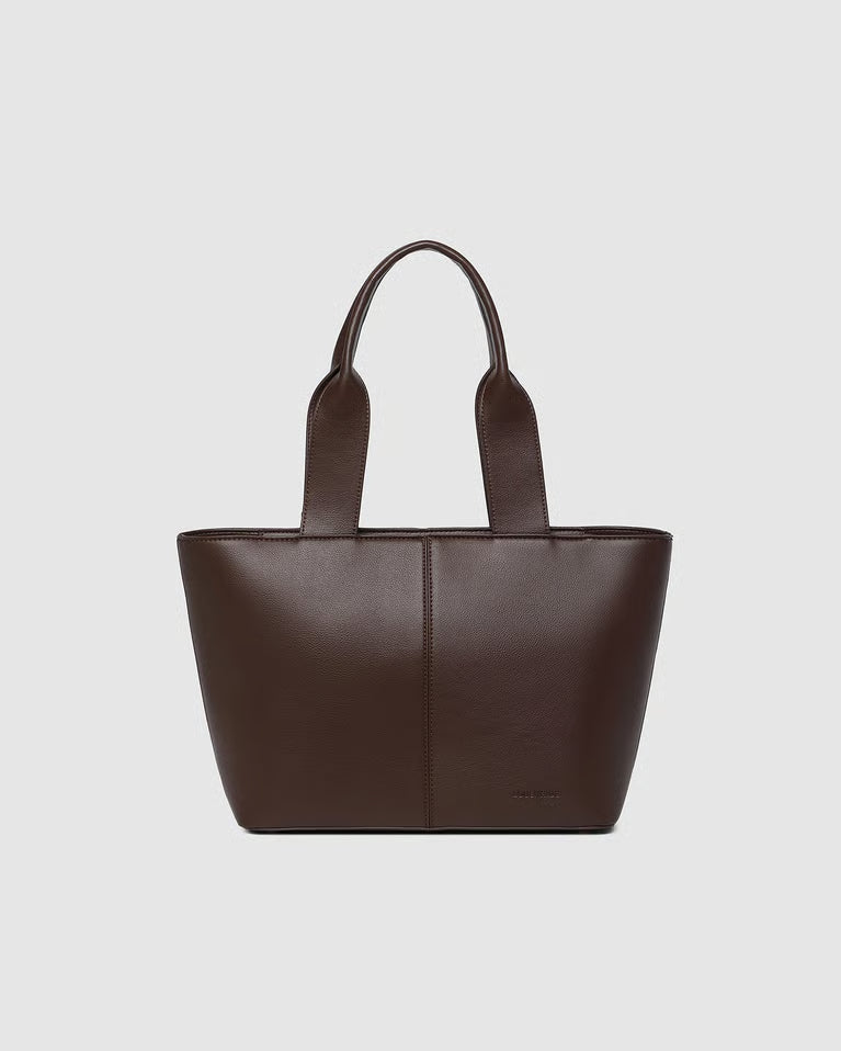 Henley Tote Bag- Chocolate