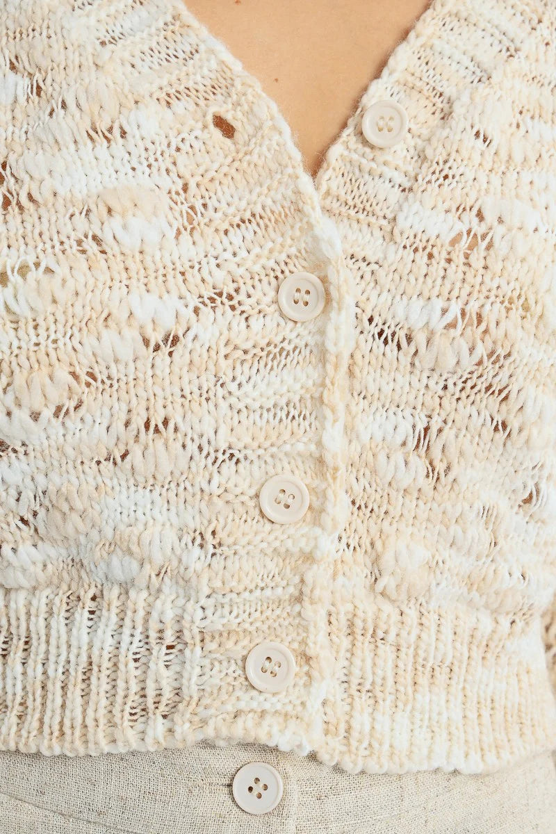 Whipped Topping Cardigan