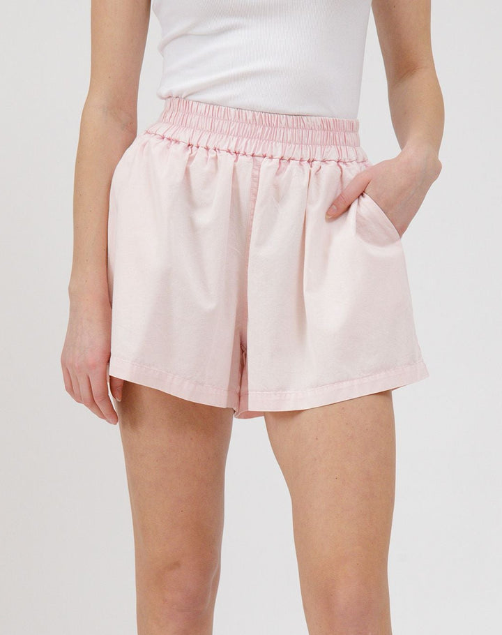 Chambray Short - Pink